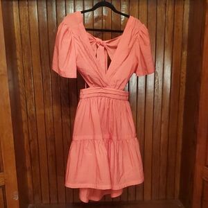 CINQ A SEPT SIZE 10 Elegant Pink Women's Dress